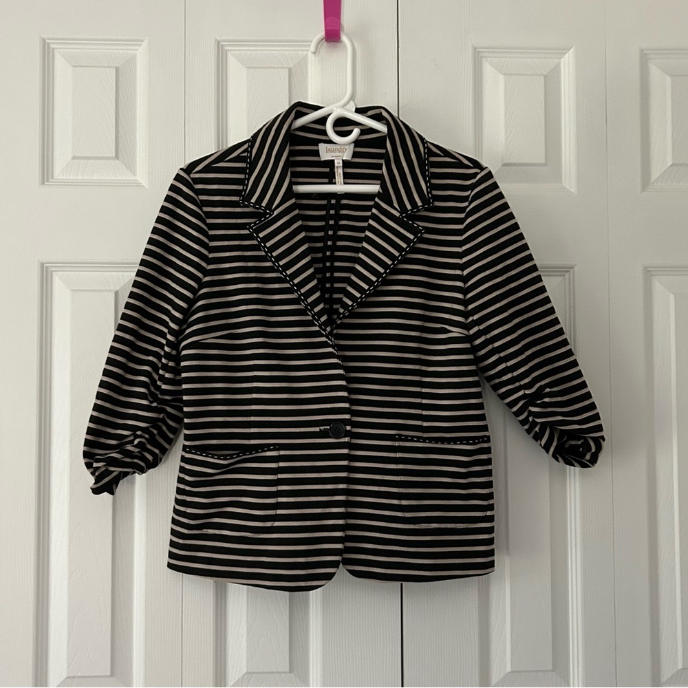 Laundry by Shelli Segal Striped Blazer
